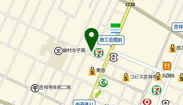 【8/15オープン】CRONOS吉祥寺店の地図画像