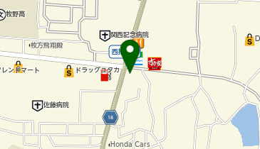 【8/15オープン】TREK Bicycle 大阪枚方の地図画像