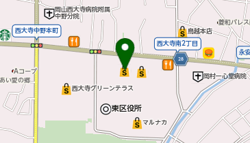 【7/31オープン】J.sweets Harmony 西大寺店の地図画像