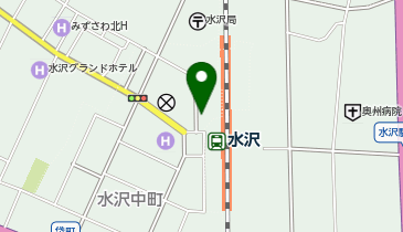 【8/24オープン】八十八 水沢駅前店の地図画像