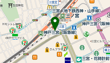 【8/20オープン】ねぎし 神戸さんちか店の地図画像