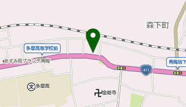 【8/20オープン】ペットトライアル青梅の地図画像