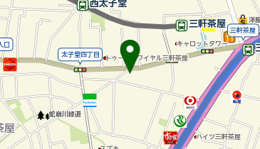 【8/21オープン】旬八青果店 三軒茶屋店の地図画像