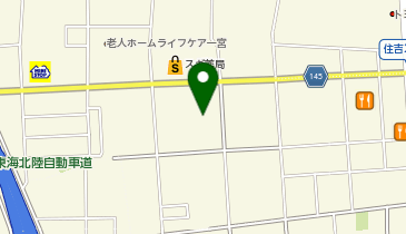 【9/8オープン】スーパーサウナ一宮の地図画像
