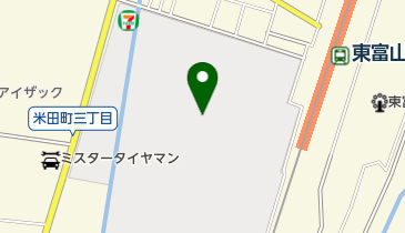株式会社不二越 東富山事業所の地図画像