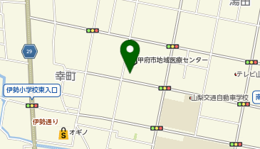 ラッキーアンドカンパニー湯田悠遊館(甲府市湯田悠遊館)の地図画像