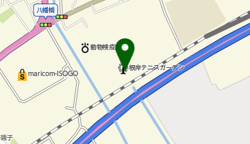 ダンロップインドアテニススクール根岸の地図画像