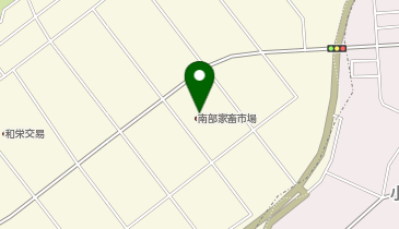 南部家畜市場の地図画像