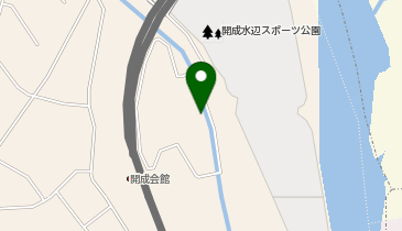 開成水辺フォレストスプリングスの地図画像