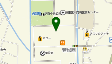 ホットヨガスタジオLAVA(ラバ) ルビットパーク岡崎店の地図画像