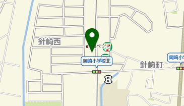 NTP名古屋トヨペット 岡崎針崎店の地図画像