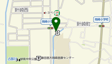 岡崎信用金庫 岡崎医療センター前支店の地図画像