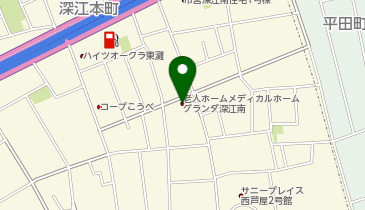 グランダ神戸東灘の地図画像