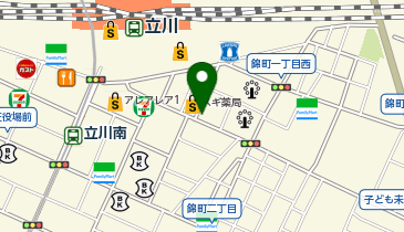 BASSA(バサ)立川の地図画像