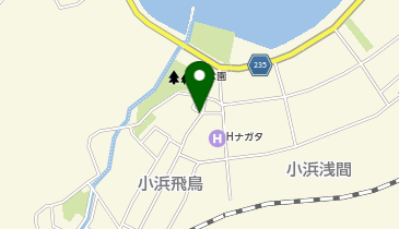 おばま水族館の地図画像