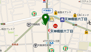 St.jewels(セントジュエルズ) 天六店の地図画像