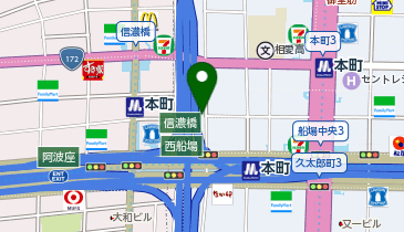 ANERA(アネラ) 本町店の地図画像