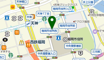 【8/4オープン】ジュンク堂書店福岡店の地図画像