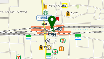 【12/9オープン】ハンズ アトレ中野店の地図画像