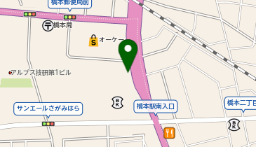 【9/4オープン】PGA TOUR SUPERSTORE橋本店の地図画像