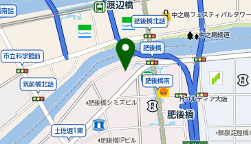【9/2オープン】La Cazuela -Terraza- アパホテル大阪肥後橋駅前タワーの地図画像