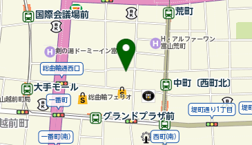 【9/7オープン】焼鳥とり藤 総曲輪店の地図画像