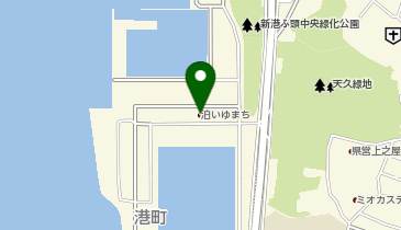 泊いゆまちの地図画像