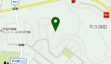 【8/31オープン】100円レンタカー 都筑中川店の地図画像