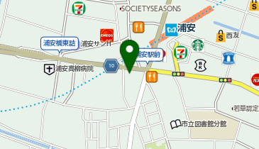 【10/1オープン】zen place pilates(ゼン プレイス ピラティス) 浦安の地図画像