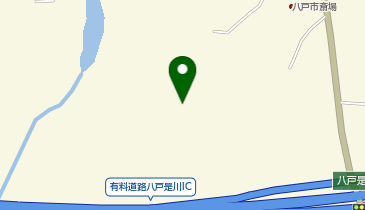 八戸南霊園の地図画像