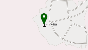 いずみ墓園の地図画像