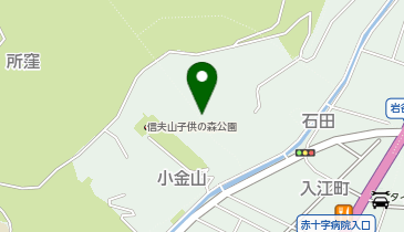 福島市営岩谷墓地の地図画像