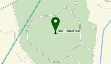 須賀川市営墓地公園の地図画像