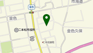 二本松市営金色墓地の地図画像