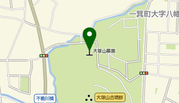 会津若松市営大塚山墓園の地図画像