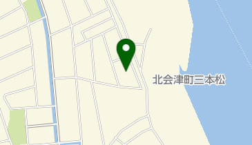 会津若松市営真宮墓地公園の地図画像