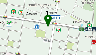 カメイ調剤薬局 榴ケ岡店の地図画像