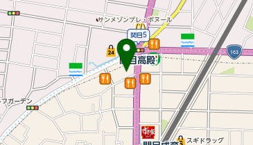 桜花整体院の地図画像
