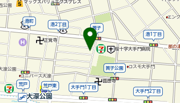 福岡キーコーナーの地図画像