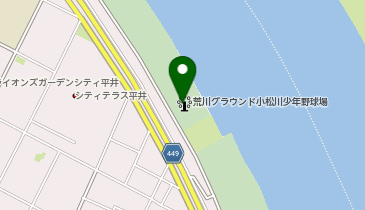 小松川少年野球場の地図画像