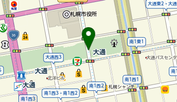 【9/12オープン】吉野家&times;はなまるうどん 札幌オーロラタウン店の地図画像