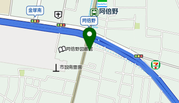 【9/10オープン】KOGASHI 阿倍野店の地図画像