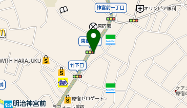 ビームス レコーズ/bPrビームスの地図画像