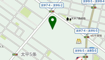 DCM 太平店の地図画像