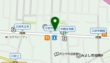 ザ・ビッグエクスプレス みよし店の地図画像