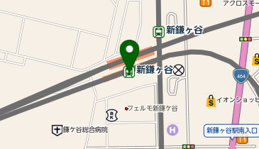 ロイヤルホスト 新鎌ケ谷店の地図画像