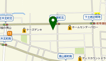 支留比亜珈琲店 岐阜正木店の地図画像