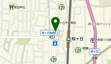 くすりのオダギリ 桜ケ丘店の地図画像
