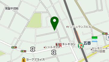創成健診クリニックの地図画像