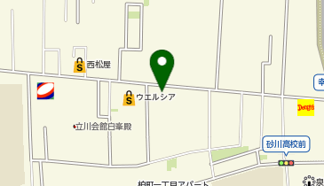 株式会社スズキ自販東京 スズキアリーナ立川の地図画像
